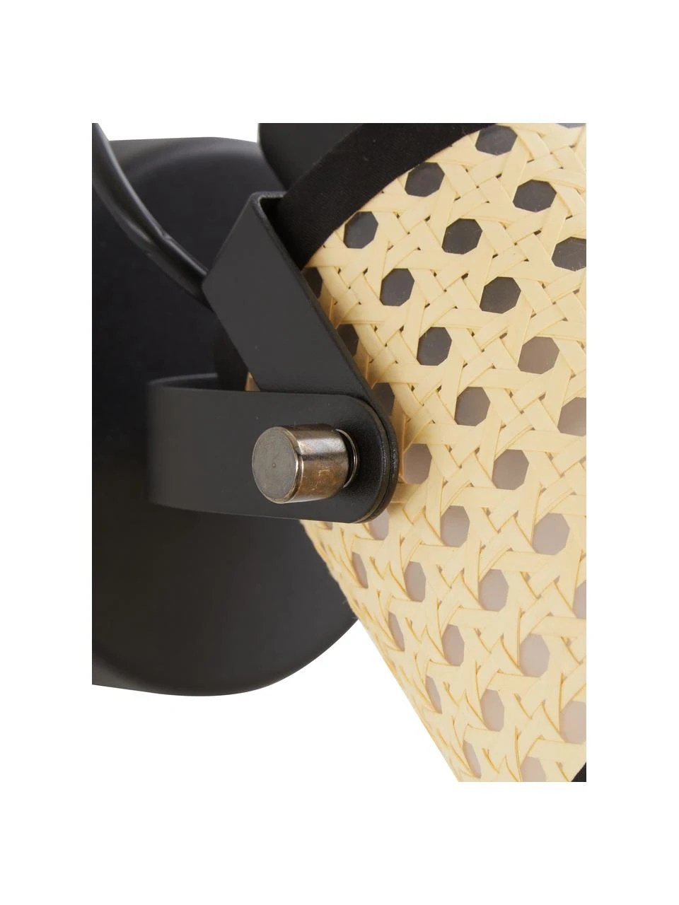 Wandstrahler Ruscomb aus Wiener Geflecht, T 21 x H 18 cm 7 Wandstrahler Ruscomb aus Wiener Geflecht, T 21 x H 18 cm – Bild 5