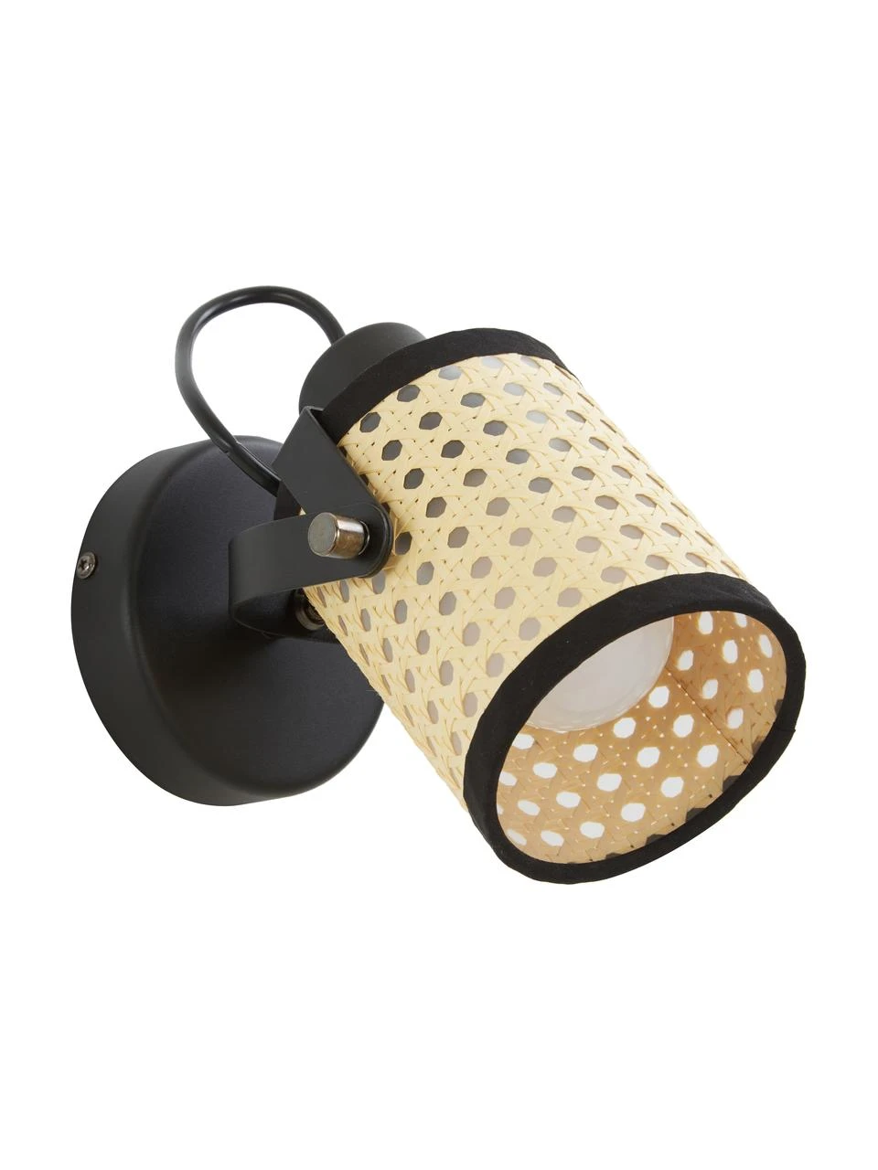 Wandstrahler Ruscomb aus Wiener Geflecht, T 21 x H 18 cm 3 Wandstrahler Ruscomb aus Wiener Geflecht, T 21 x H 18 cm